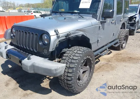 2015 Jeep Wrangler Unlimited Willys Wheeler из США, поврежденный, VIN 1C4BJWDG6FL768265